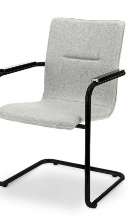 F60 Wollfilz Fenice 601 hellgrau - Gestell verchromt