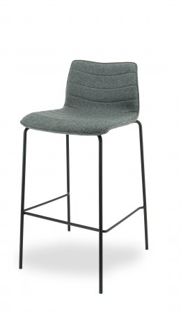 F50 Wollfilz Fenice 602 mittelgrau - Gestell verchromt