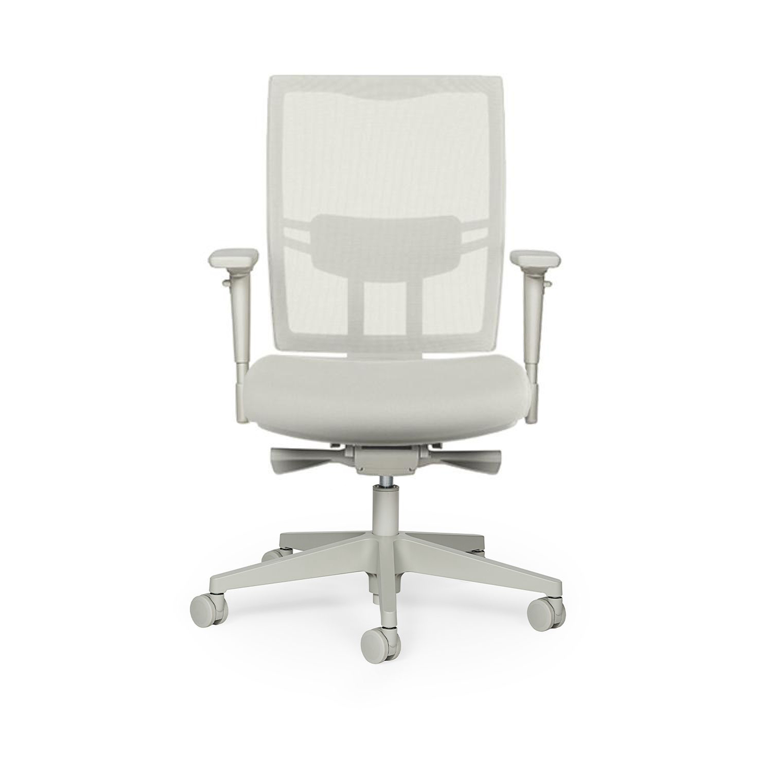 Boring Chair Mesh, in Stoff / Mesh RAL 7044